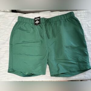 Super Men's Green Shorts